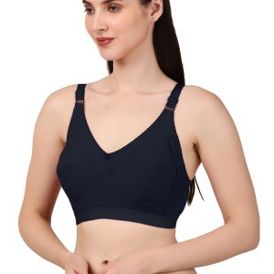 Full Coverage Non-Padded Wire-Free Cotton Bra for Women