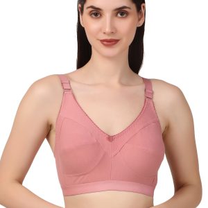 Heavy Support Non-Padded Cotton Bra