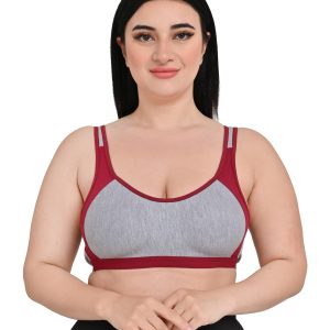 UrbanEase Dual Strap Lounge Sports Bra