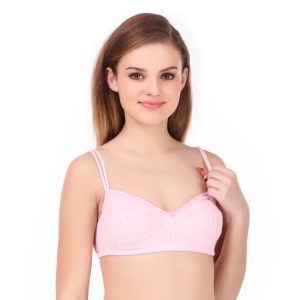 Blush Cloud Comfort Double Strap Bra